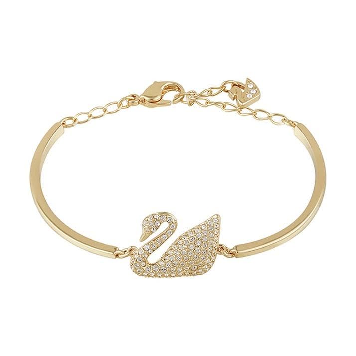 Swarovski Swan Crystal Bracelet Women bracelets Gold 5083133 Box (Random Color)