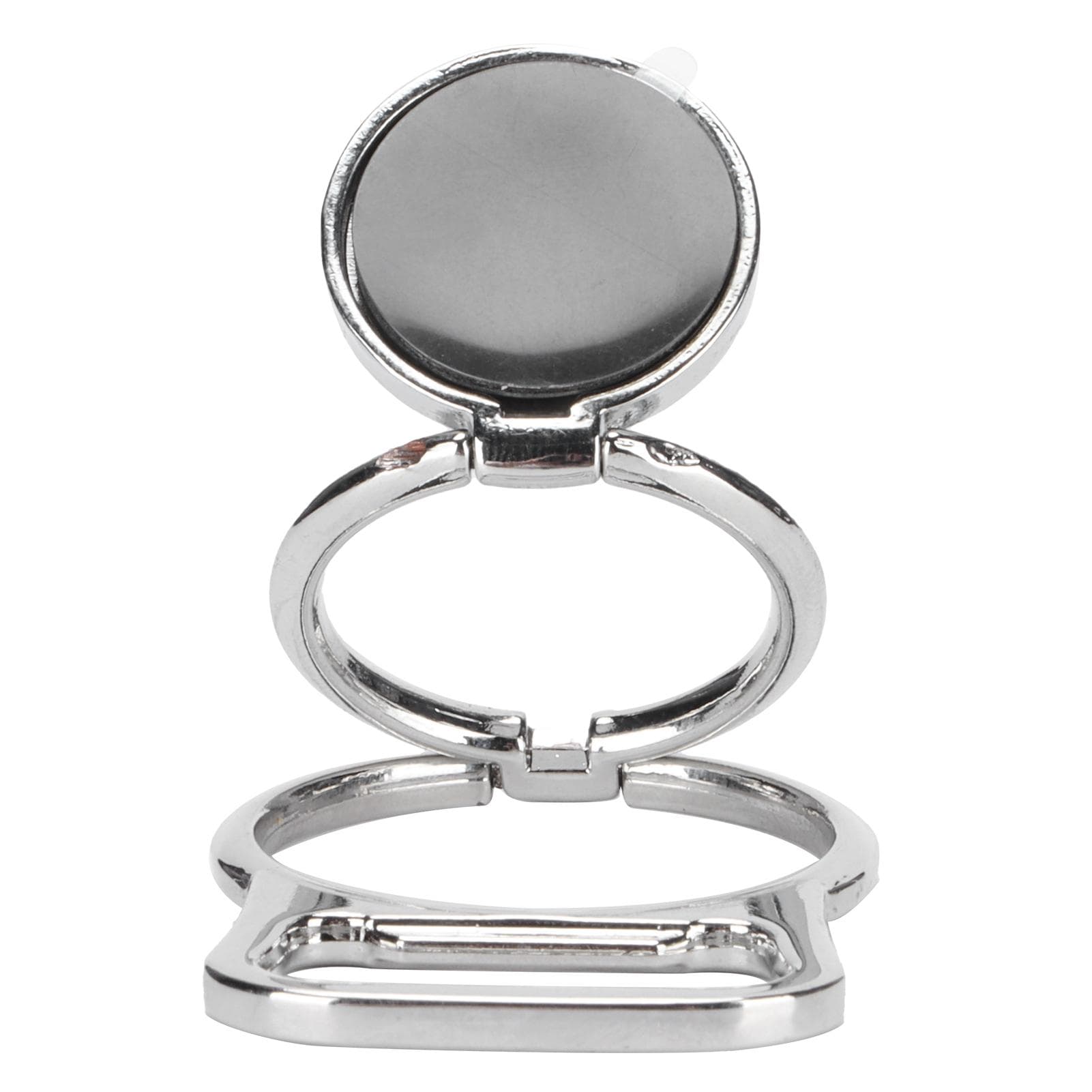 Phone Ring Holder Rotatable Foldable Magnetic Bottle Opener Finger Kickstand StandSilver silver