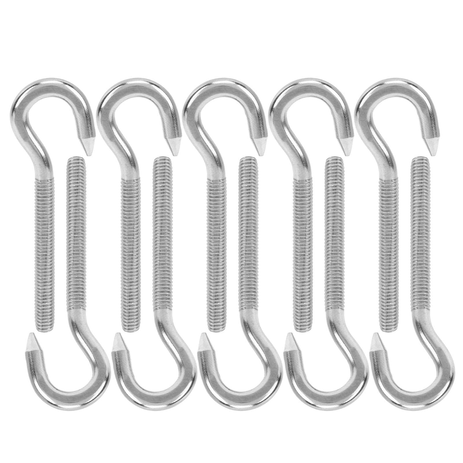 10pcs Screw Hook Stainless Steel High Hardness Cup Hanger for Chemical Industry Mechanical