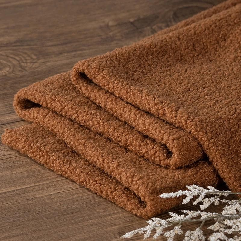 100x160cm Polar Fleece Cloth Polyester Autumn Winter Small Roll Teddy Cashmere Plush Fabric DIY Clothing Handmade Sewing 100x160cm