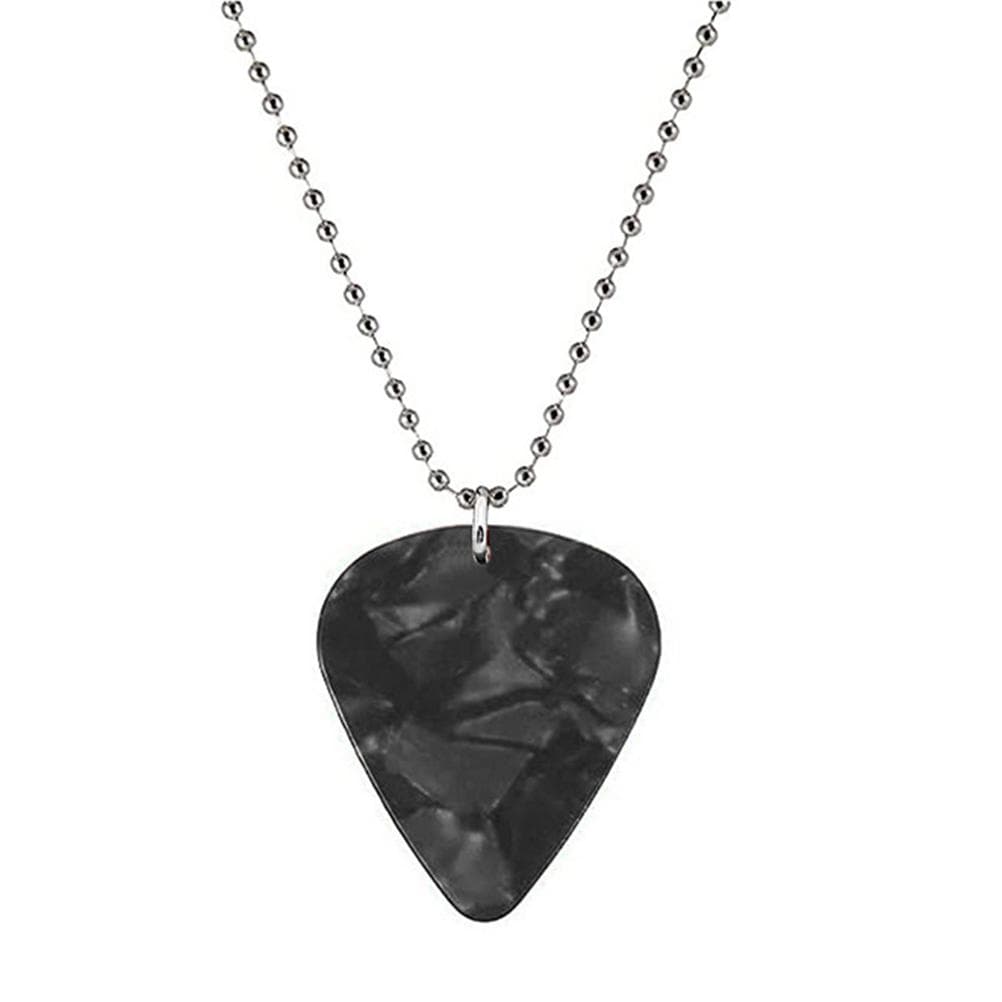 Guitar Picks Necklace Earrings Acrylic Picks Jewelry Gift for Women or Men