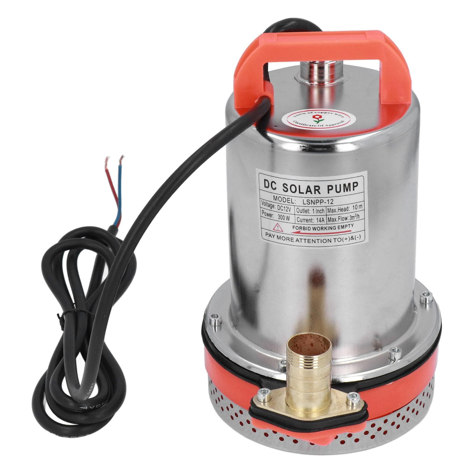 DC Submersible Pump Stainless Steel Booster Pump for Land Construction Farmland Irrigation