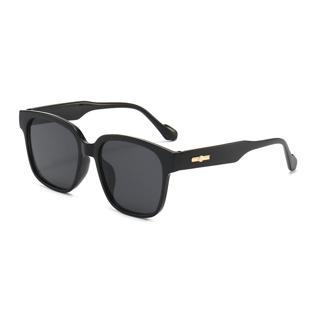 New popular sunset fashion street shooting box glasses plain Yan Chao with black sunglasses borders trendy