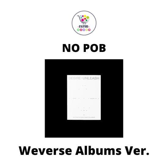 Select POB Weverse Albums Ver ENHYPEN 6th Mini Album DESIRE UNLEASH No POB