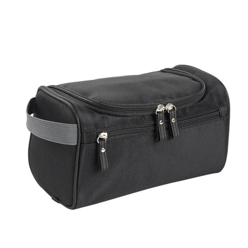 Men Cosmetic Bag Waterproof Toiletry Bag Travel Organizer Large Capacity Storage Pouch Portable Bath Wash Bag black