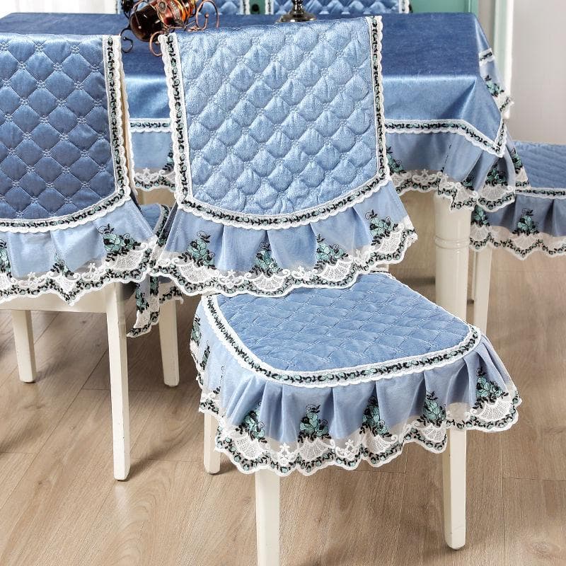 Dining Chair Covers Home Anti-dirty Cushion European Jacquard Chair Cover Cushion Household Chair Cushion Universal Home Decor chair cover 1set