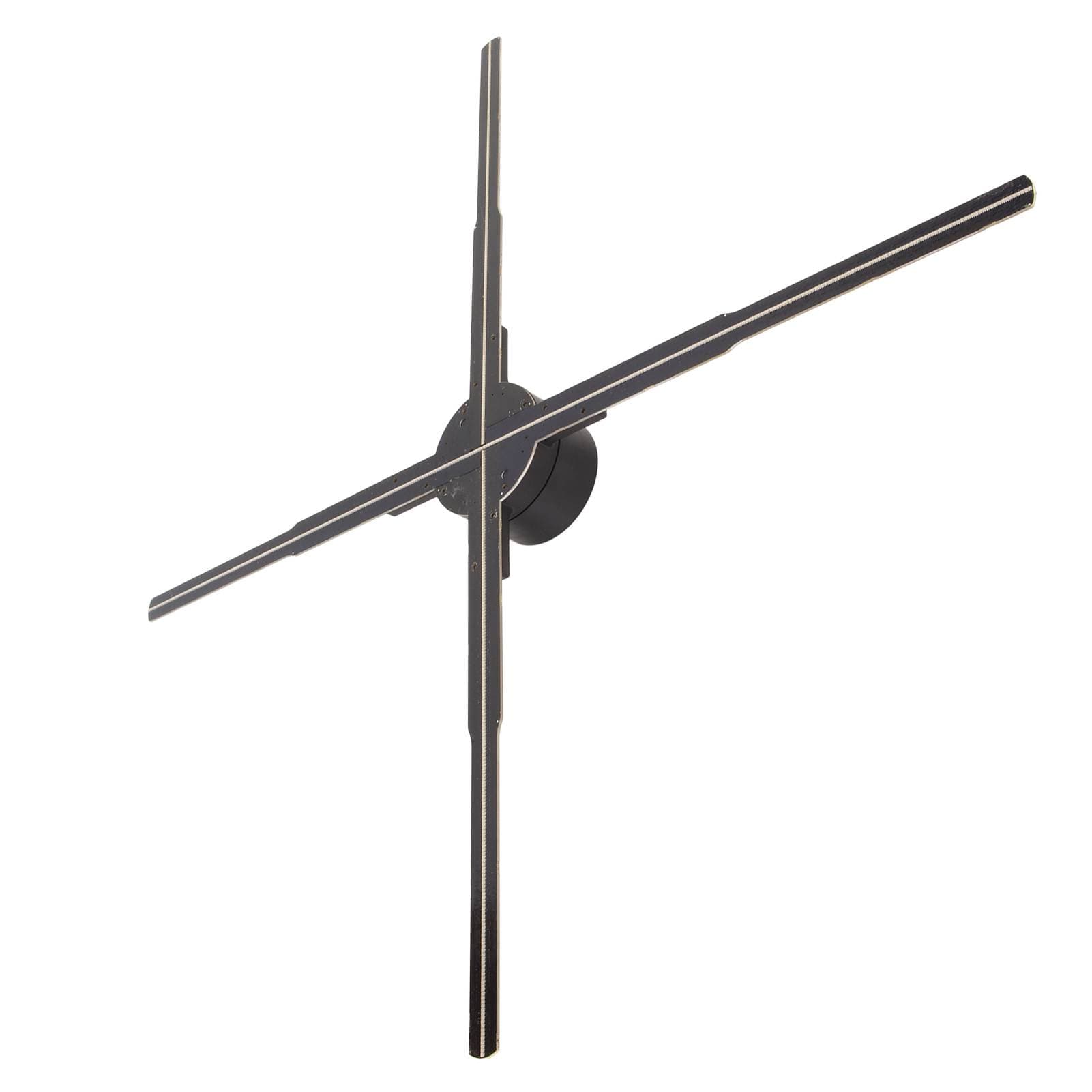 3D Hologram Fan Ultra HD 722 LED Support Phone APP PC WiFi Holographic Advertising Display with UK Plug