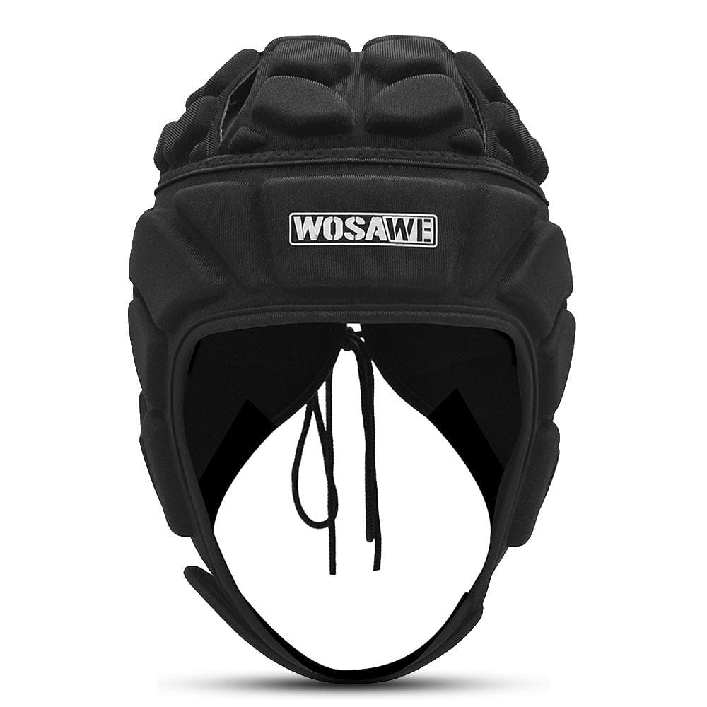 Adjustable Goalkeeper Helmet Sports Football Soccer Rugby Goalie Helmet Head Guard Hat Head XL