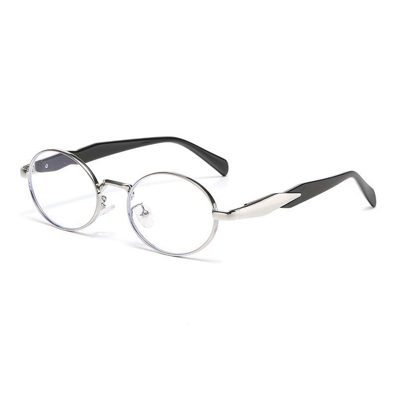 New Vintage Oval Metal Sunglasses Women Retro Sun Glasses Female Brand Designer Ins Trendy Eyewear UV400