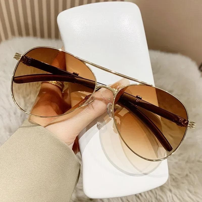 Mirror Square Round Sunglasses Women Men Colorful Minimalist Sun Glasses Metal Frame Black Designer Brand Fashion Outdoor Other