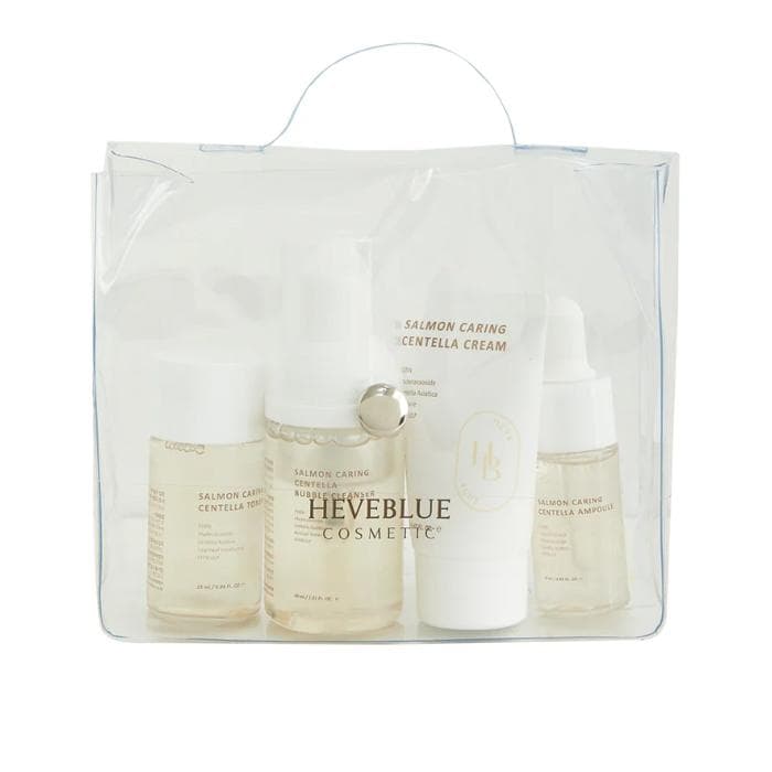[HEVE BLUE] Salmon Caring Centella Special Travel Kit Bag 1EA