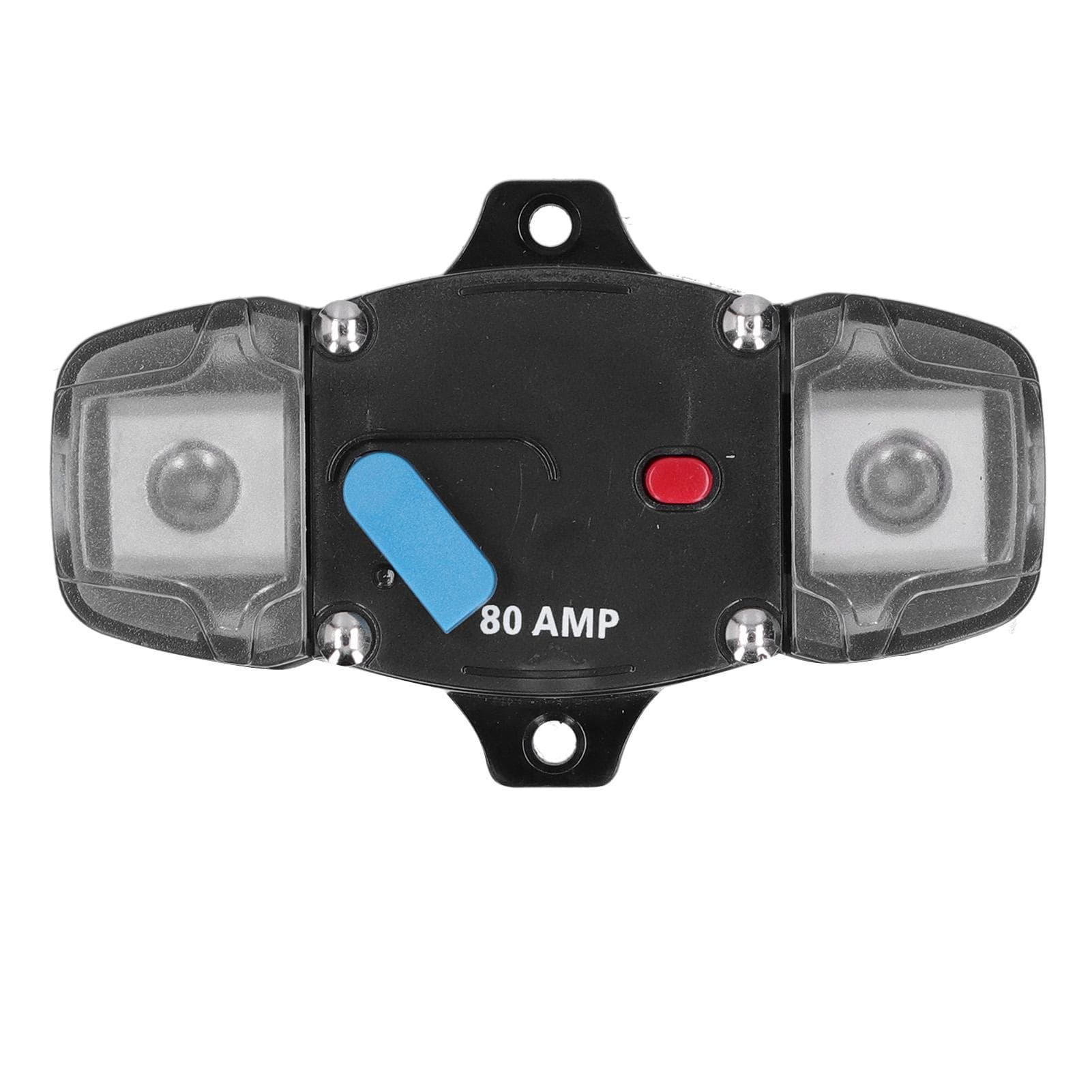 80A Automatic Circuit Breaker Fuse Reset Overload Protection for Car Marine Boats Audio Video System