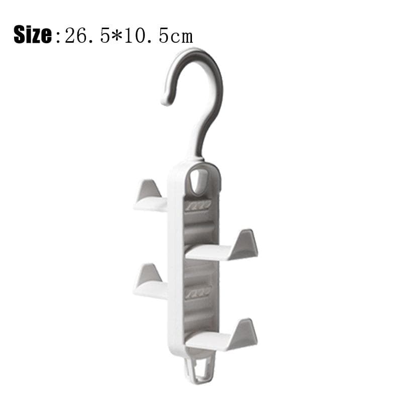 Multi-layer Hanger Hooks Wardrobe Clothes Scarf Bag Hat Organizer Hanging Rack Closet Hanger Home Space Saving Storage Hooks