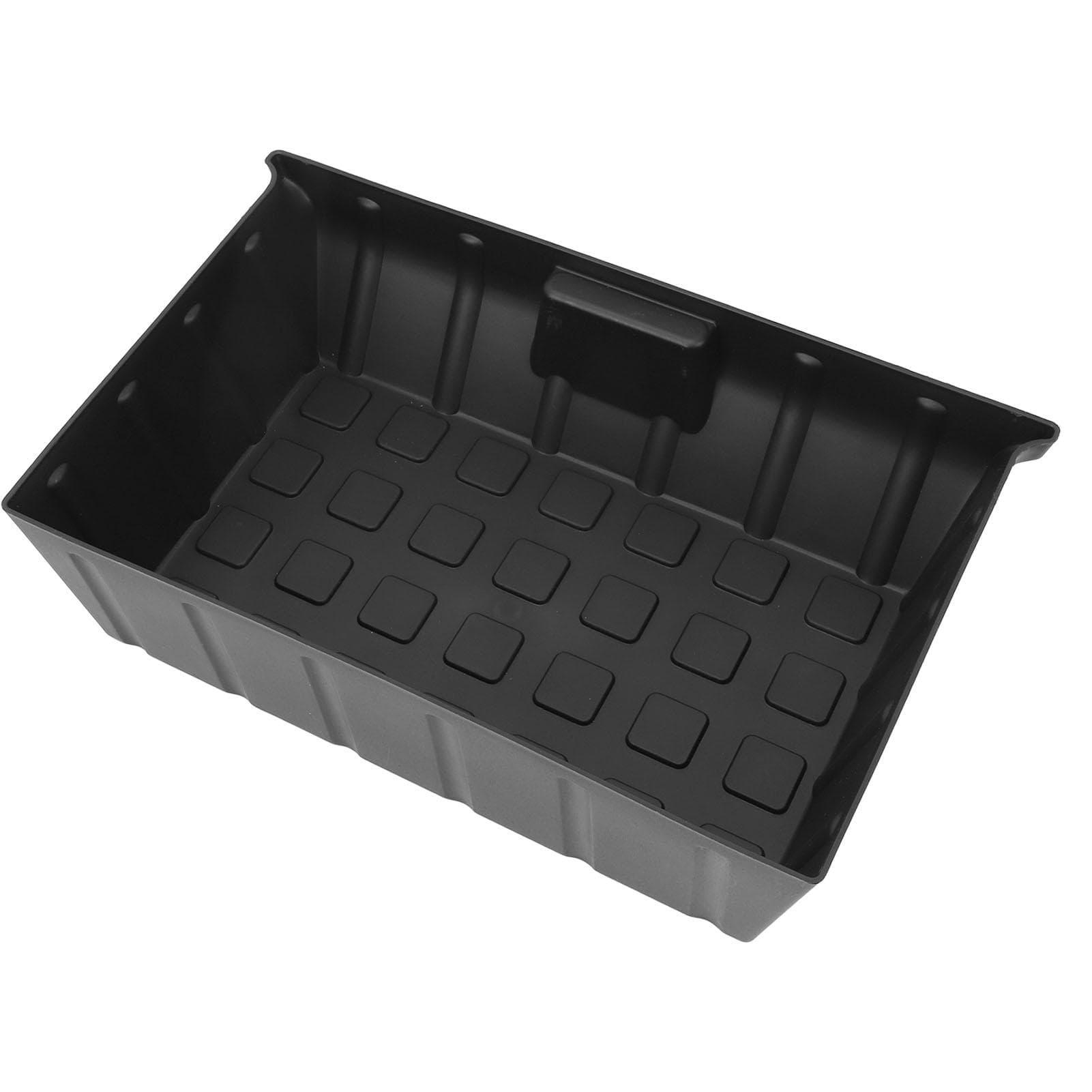 Underseat Storage Box ABS Large Capacity Hidden Organizer Tray Replacement for Tesla Model Y