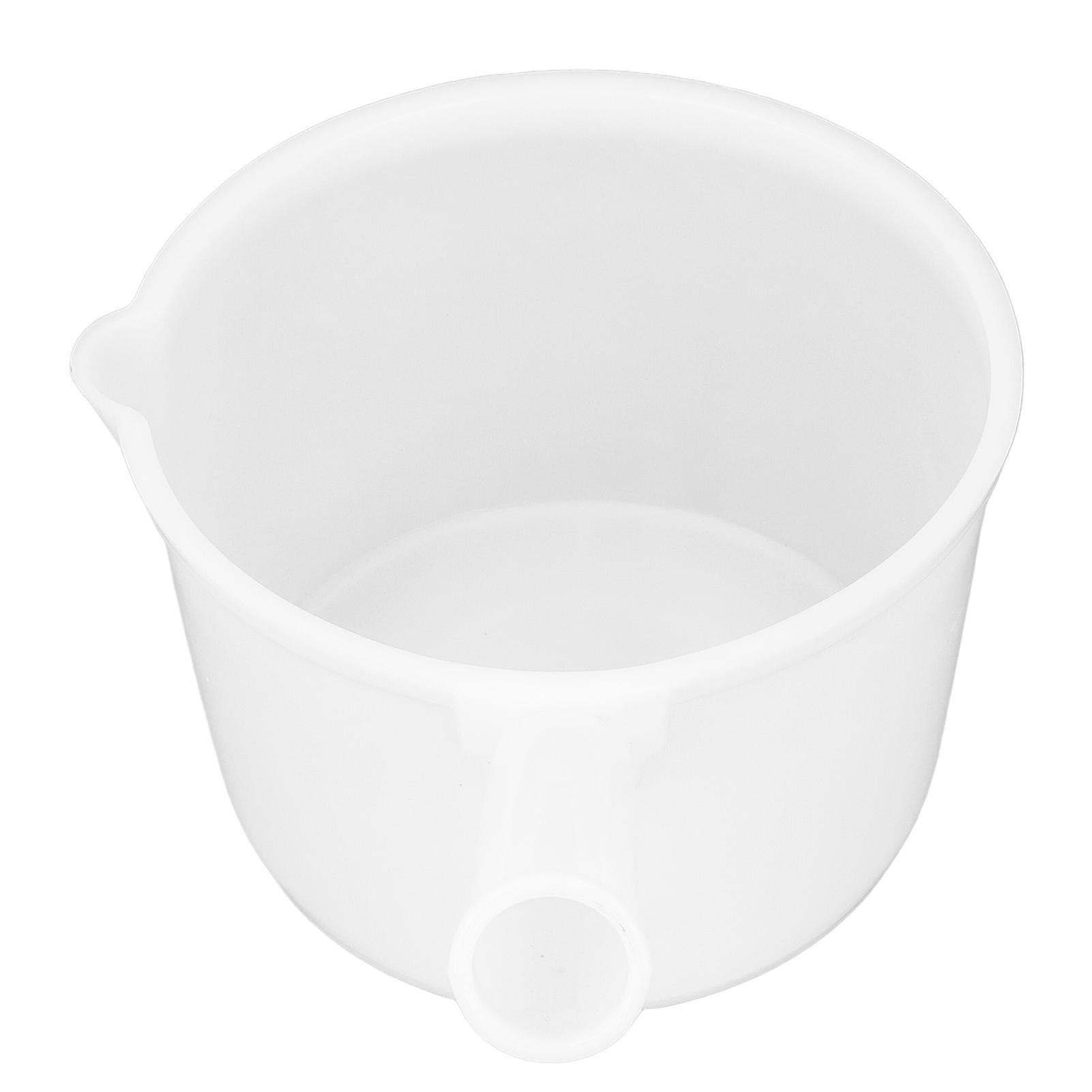 Water Ladle Plastic Short Handle for Agricultural Garden Bath Kitchen Pour Vegetables White