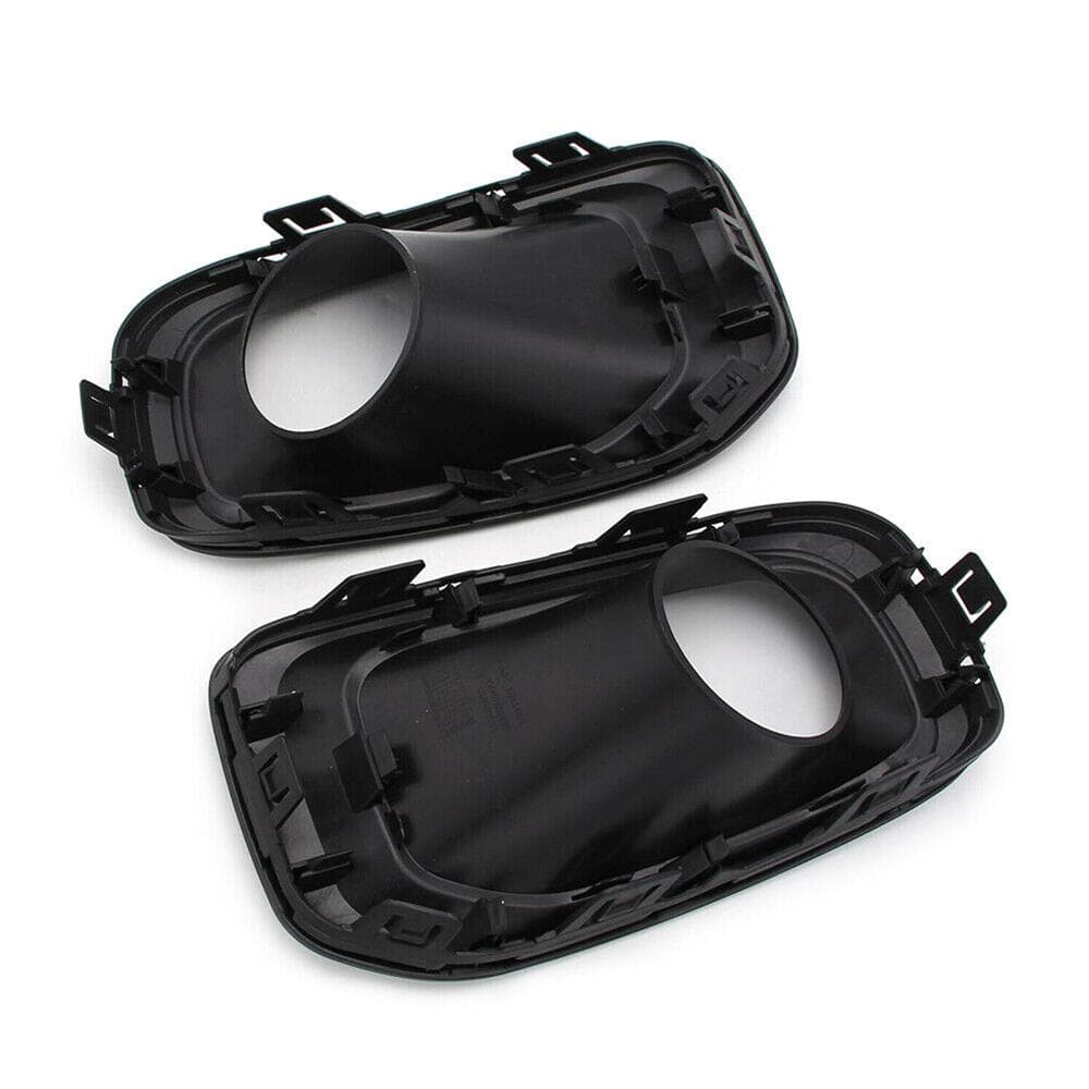 2x Fog light Lights Bumper Lamps Kit Chrome Housing Bulb For Jeep Renegade 2015-2018