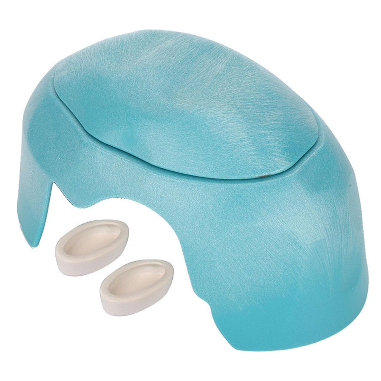 Multifunctional Tortoises Humidified Shelter Nest Climbing Pet Reptile Cave LandscapeLake Blue