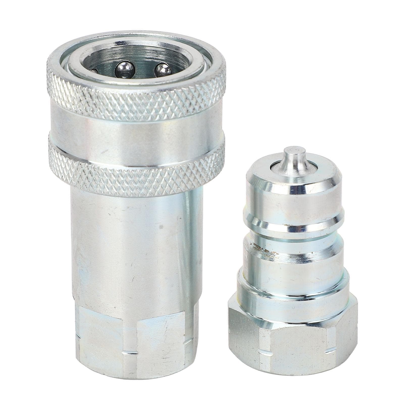 Hydraulic Quick Coupler 38in NPT Hardened Steel 24GPM 3600PSI Hydraulic Coupling