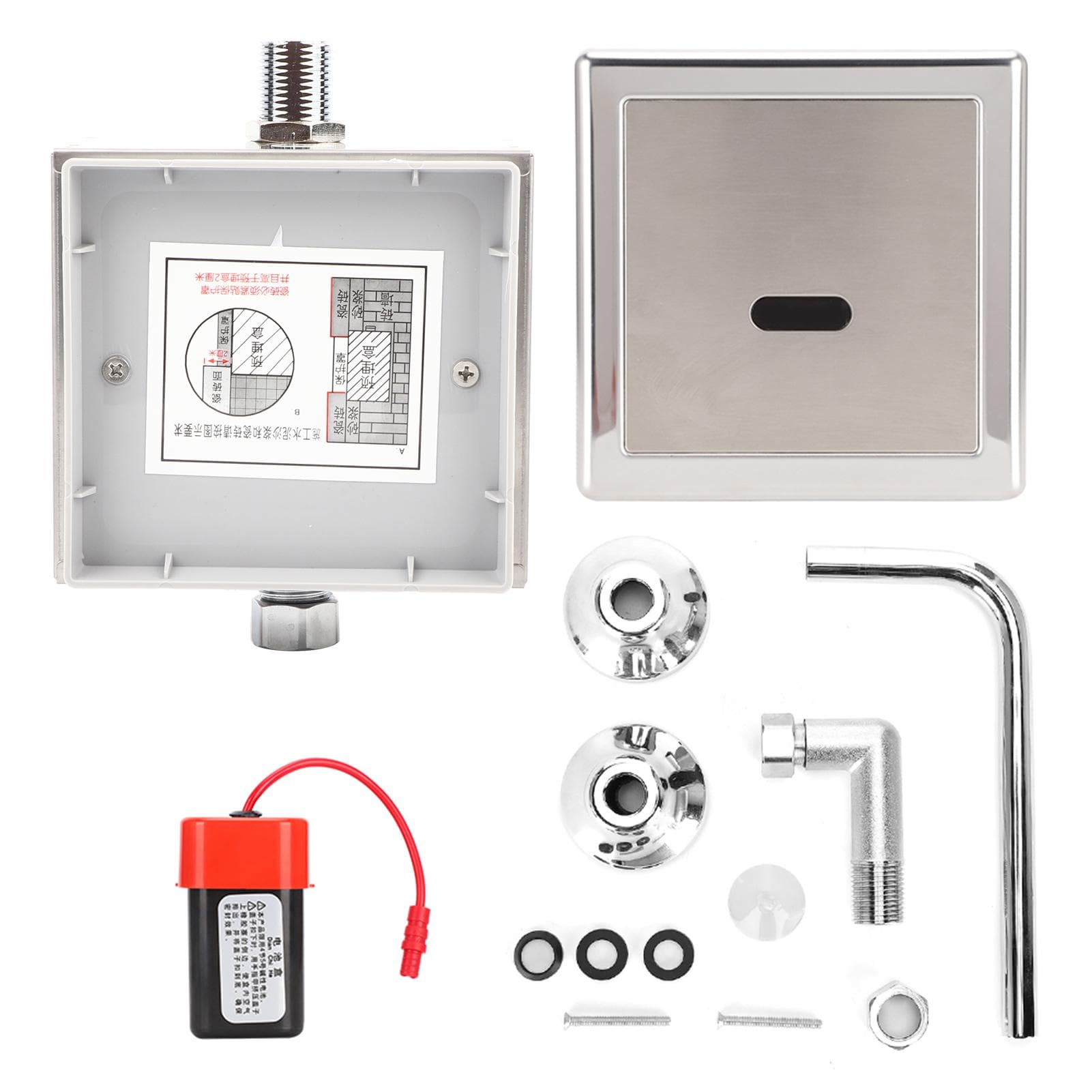 Automatic Induction Urinal Flusher Infrared Urinal Flushing Kit Accessories for Hotel Use