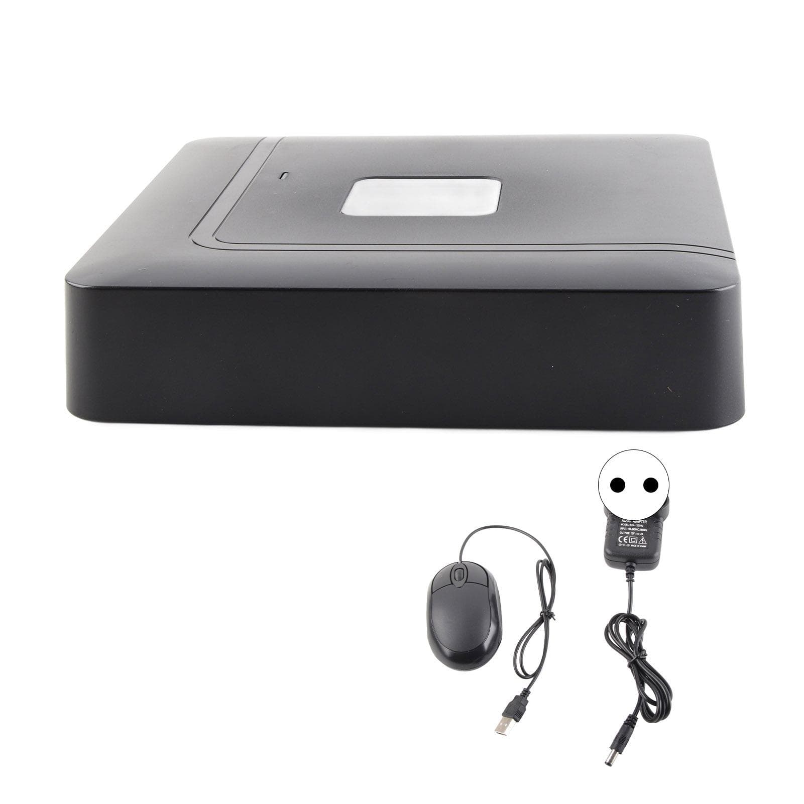 4-Channel 4CH Security CCTV AHd CVI/TVI/DVr NVR 5 in 1 Real time Video Recorder white