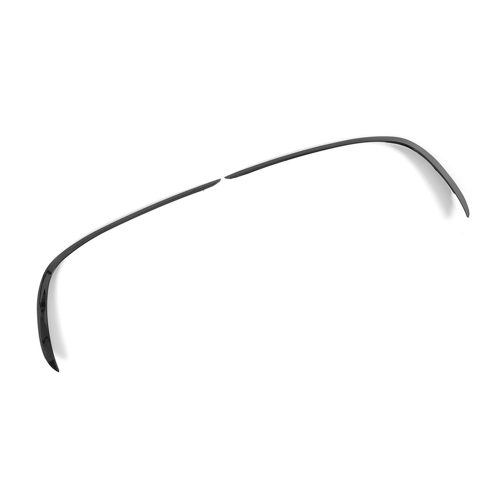 1 Pair Front Bumper Lip Splitter Gloss Black Car Spoiler Diffuser Replacement For Benz GLE?Class