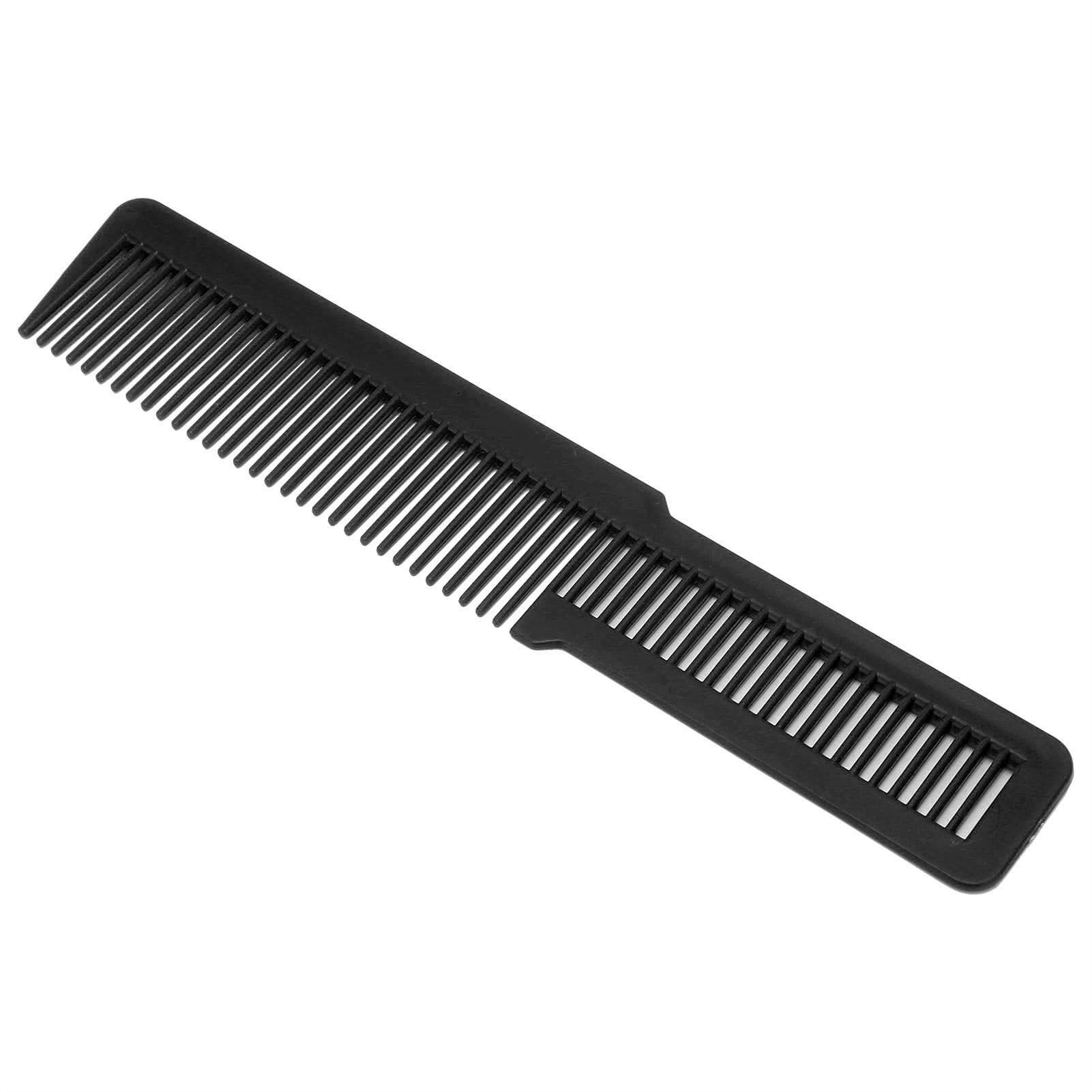 Professional Pocket Comb Fine Wide Tooth Barber Comb Hairdressing Comb for All Hair TypesPurple black