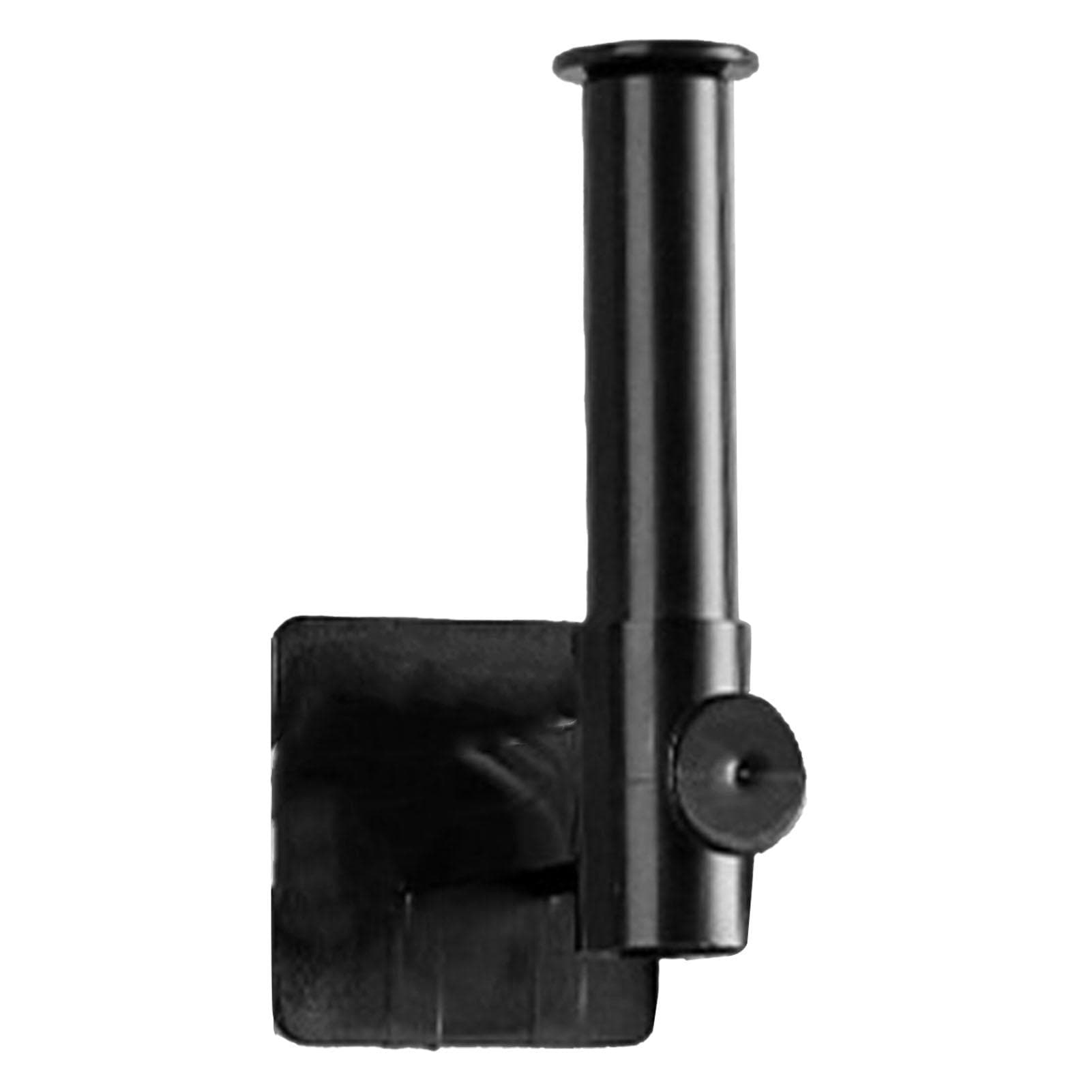 Retractable L Shaped Wash Towel Rack Punch Free Multifunctional Wall Paper Towel Stand Kitchen black