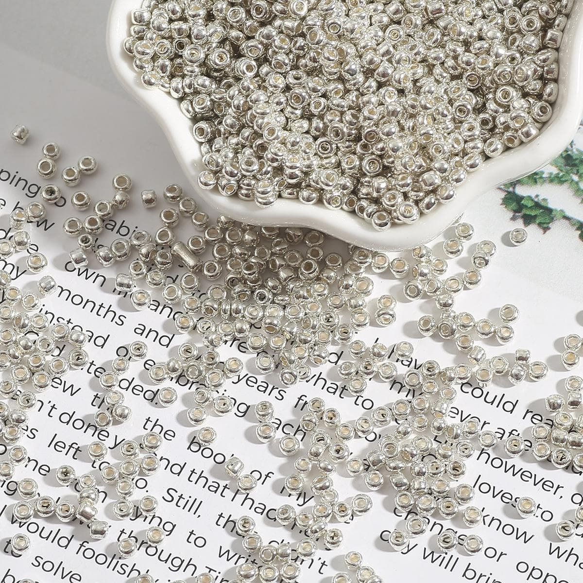 2/3/4MM Austria Crystal Round Hole Beads Metal Color Czech Glass Seed Beads For Jewelry Making DIY Accessories 2mm 1000pcs