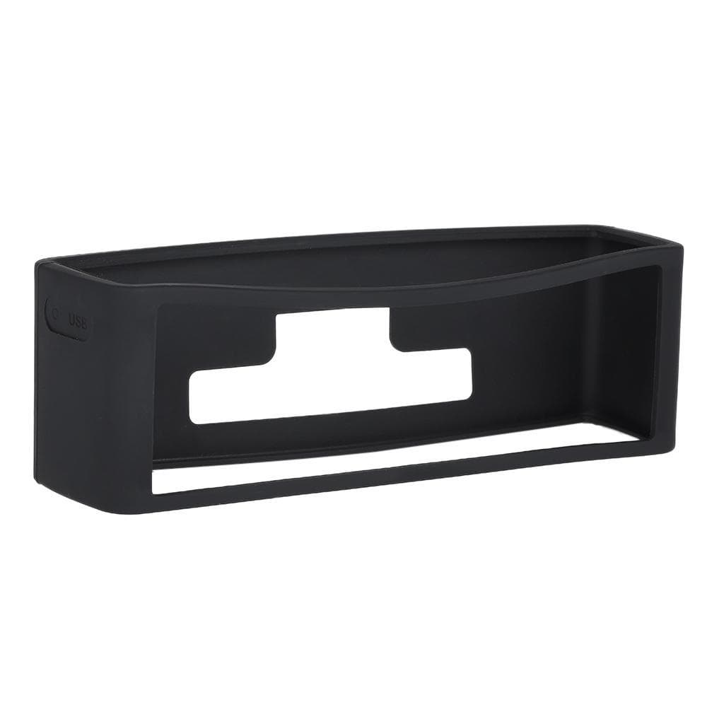 Portable Silicone Case for Bose SoundLink Mini I/II Bluetooth Speaker Protective Travel Case Soft black