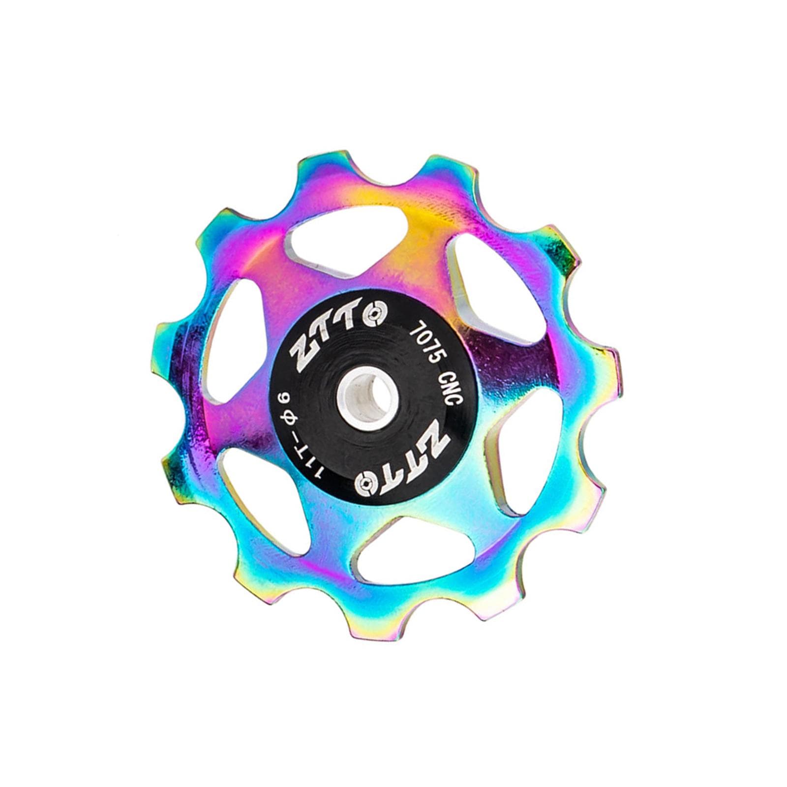 Bike Jockey Wheel Rear Derailleur Pulley 11T Sealed Bearing Aluminum Alloy Jockey Wheel 11T multicolour