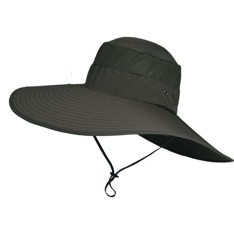 Men's 15CM Big Wide Brim Fisherman Hat Outdoor Waterproof Sun Hat Mountaineering Cap Fashion Hat Fishing Hats Unisex