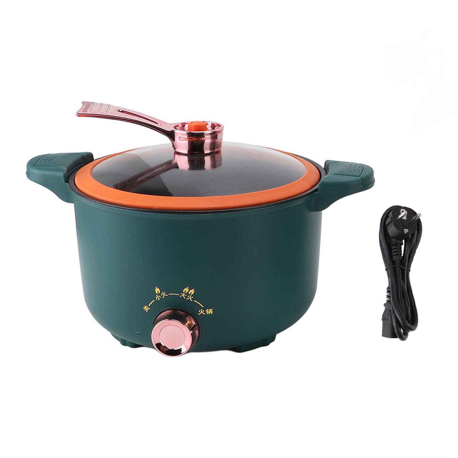Micro Pressure Cooker 600W Multifunctional 3L Large Capacity Anti Dry Burn Anti Stick with L(for 6.5-9kg)