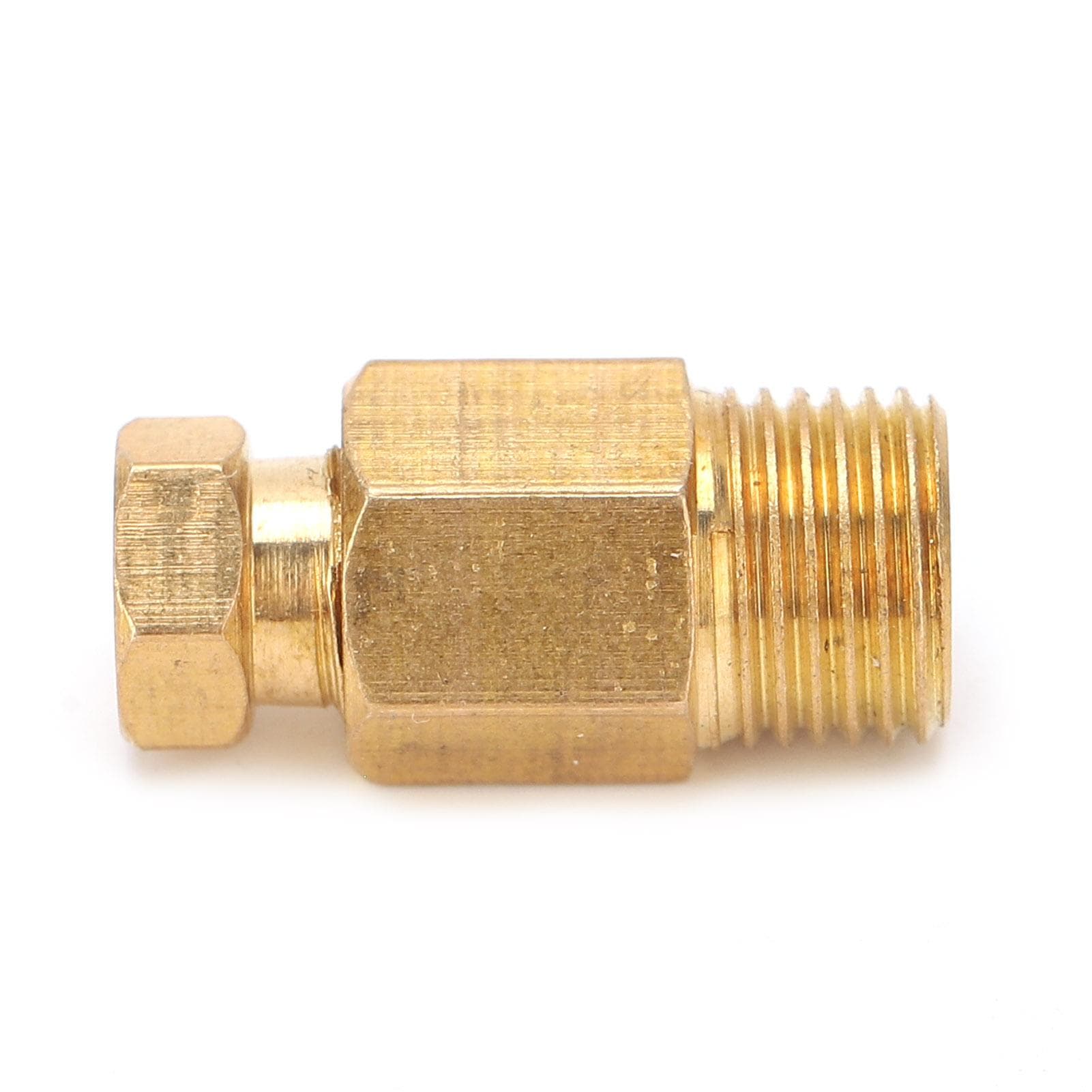 Oil Pipe Fitting Elbow Brass Straight Block Connector Adapter for Pipe ConnectionPD610