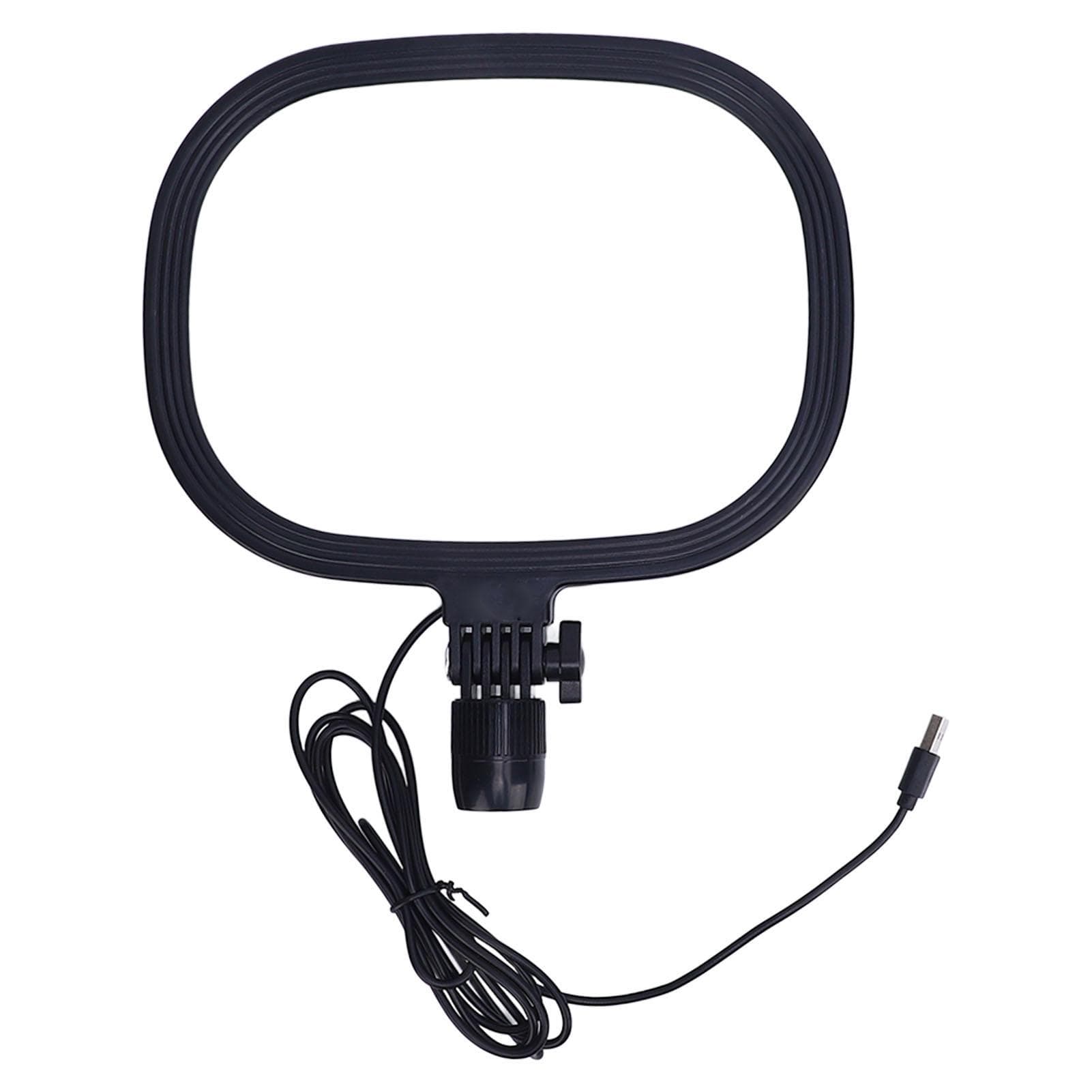 Phone Fill Light 9in 3000 to 6500K High Brightness LED Cell Phone Fill Light for Live Streaming