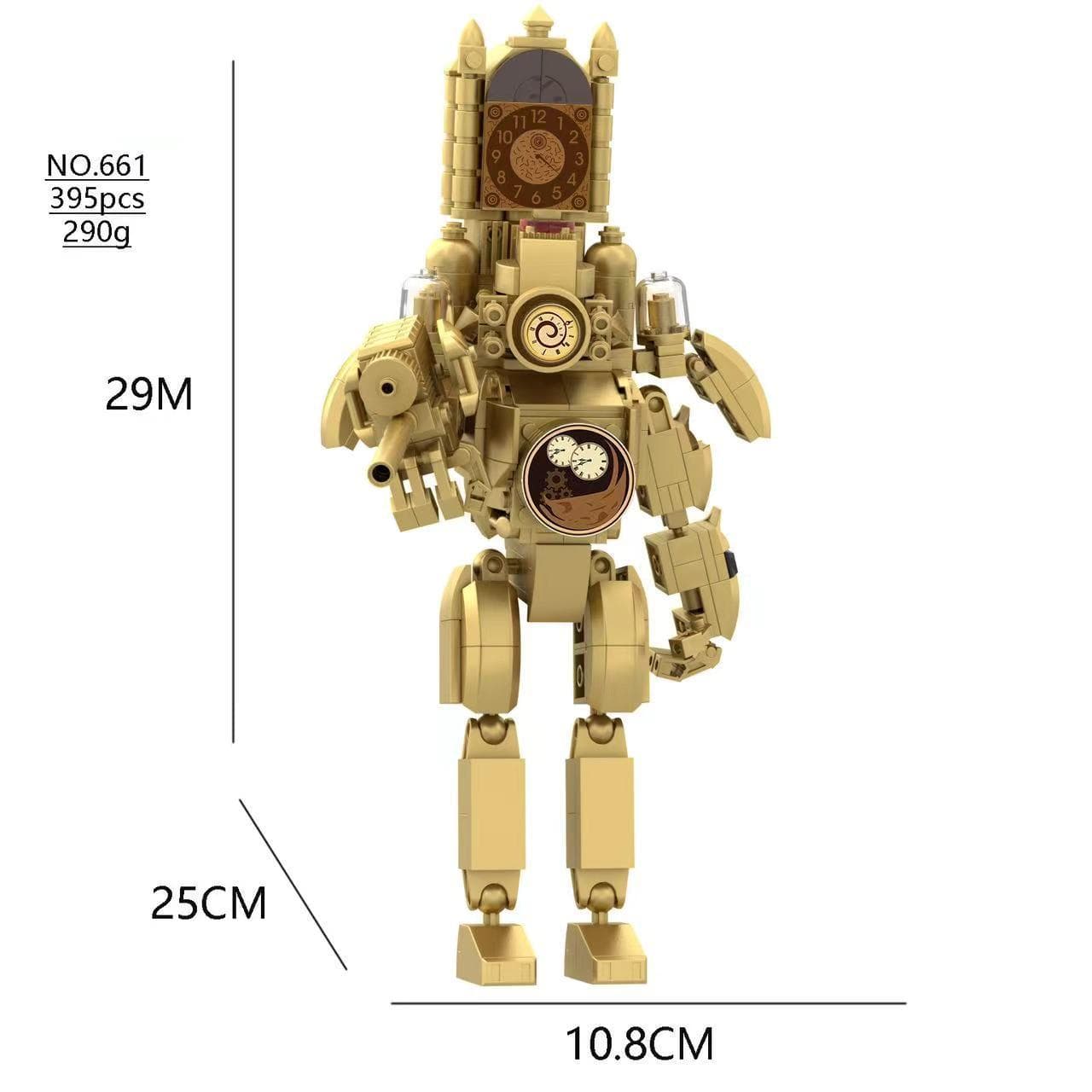 Building Block Titan Clock Man 2.0 Cameraman Speakerman Drill Man Bricks Model