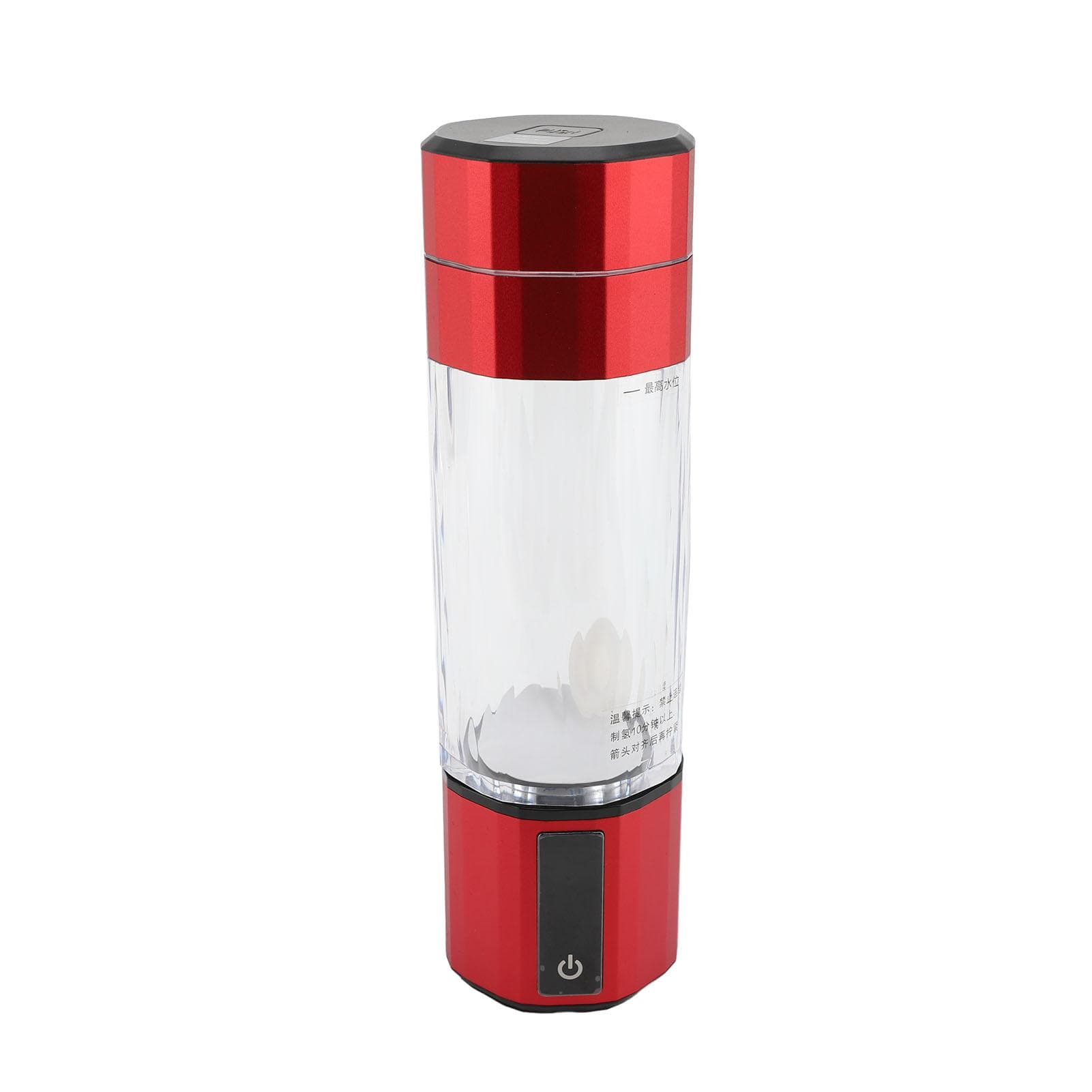 Hydrogen Water Bottle 9800ppb Quick Electrolysis 230ml Water Ionizer High Concentration Hydrogen red