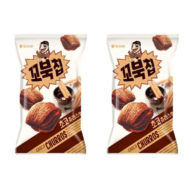 Orion Turtle Chips Choco Chrruos Flavor 120g (5 Options) 2