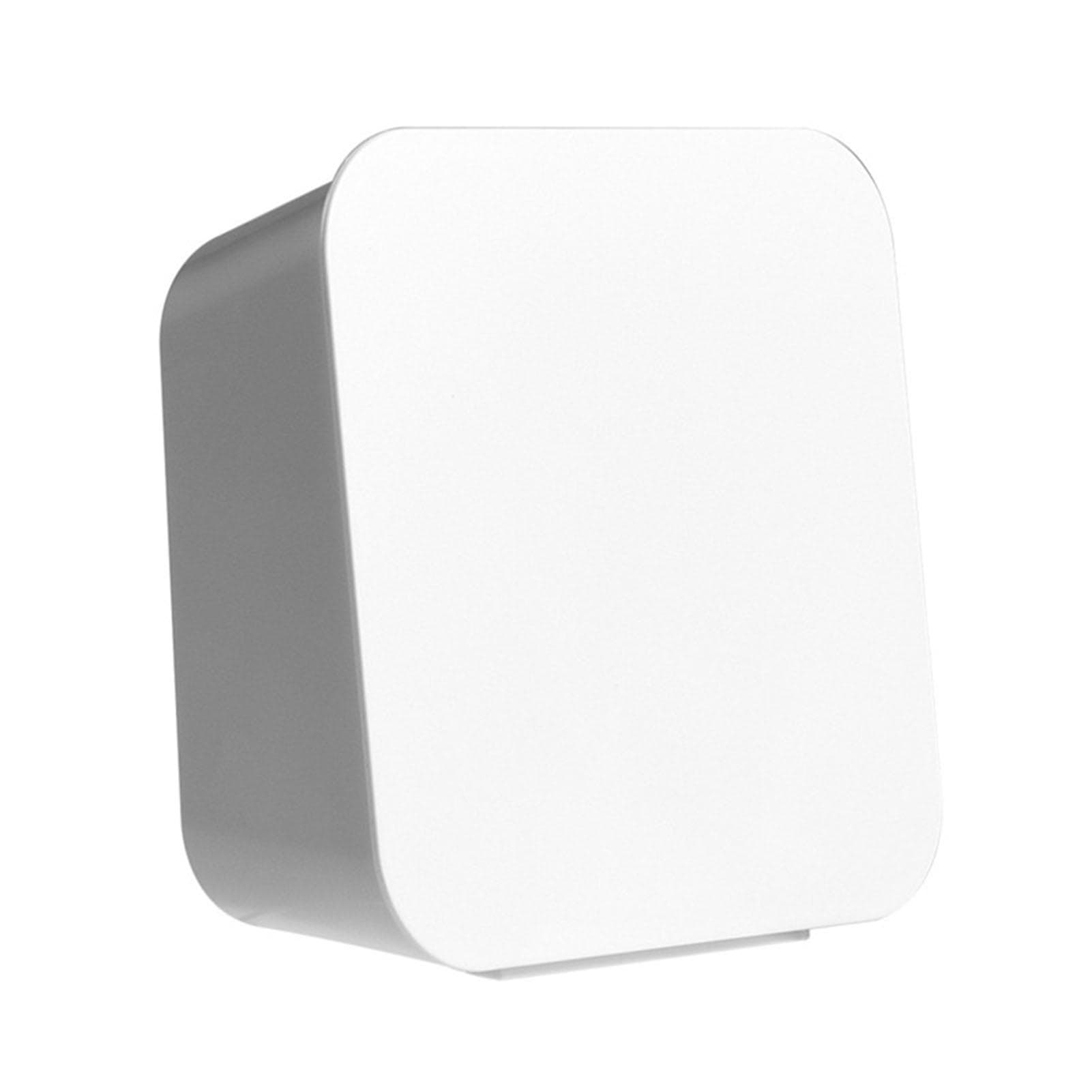 Wall Mounted Cotton Swab Holder Flip Top Punch Free Cosmetic Cotton Wall Mounted Organizer for
