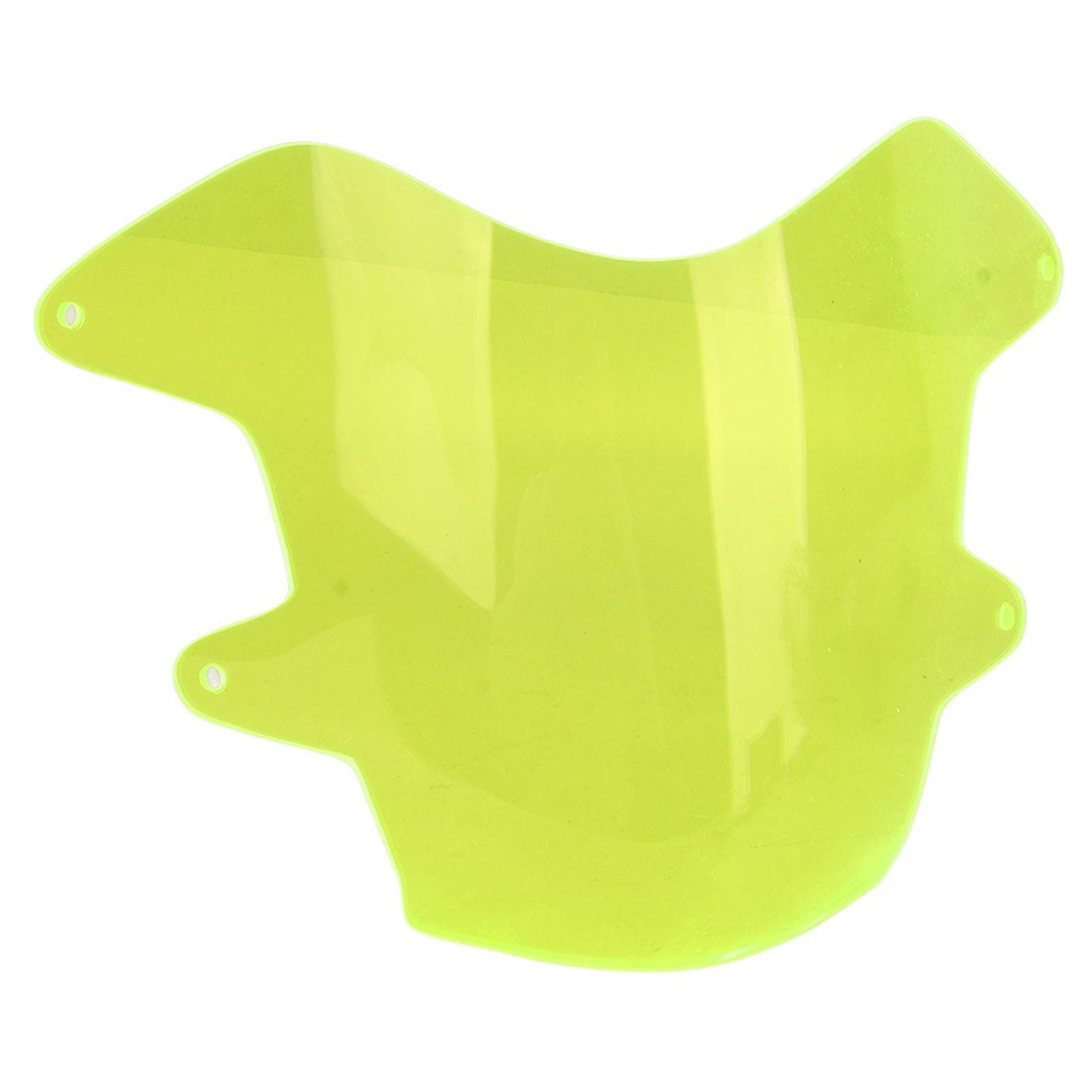 Motorcycle Headlight Protector Guard Impact Resistant Smooth Surface Replacement For Tenere 700 fluorescent green