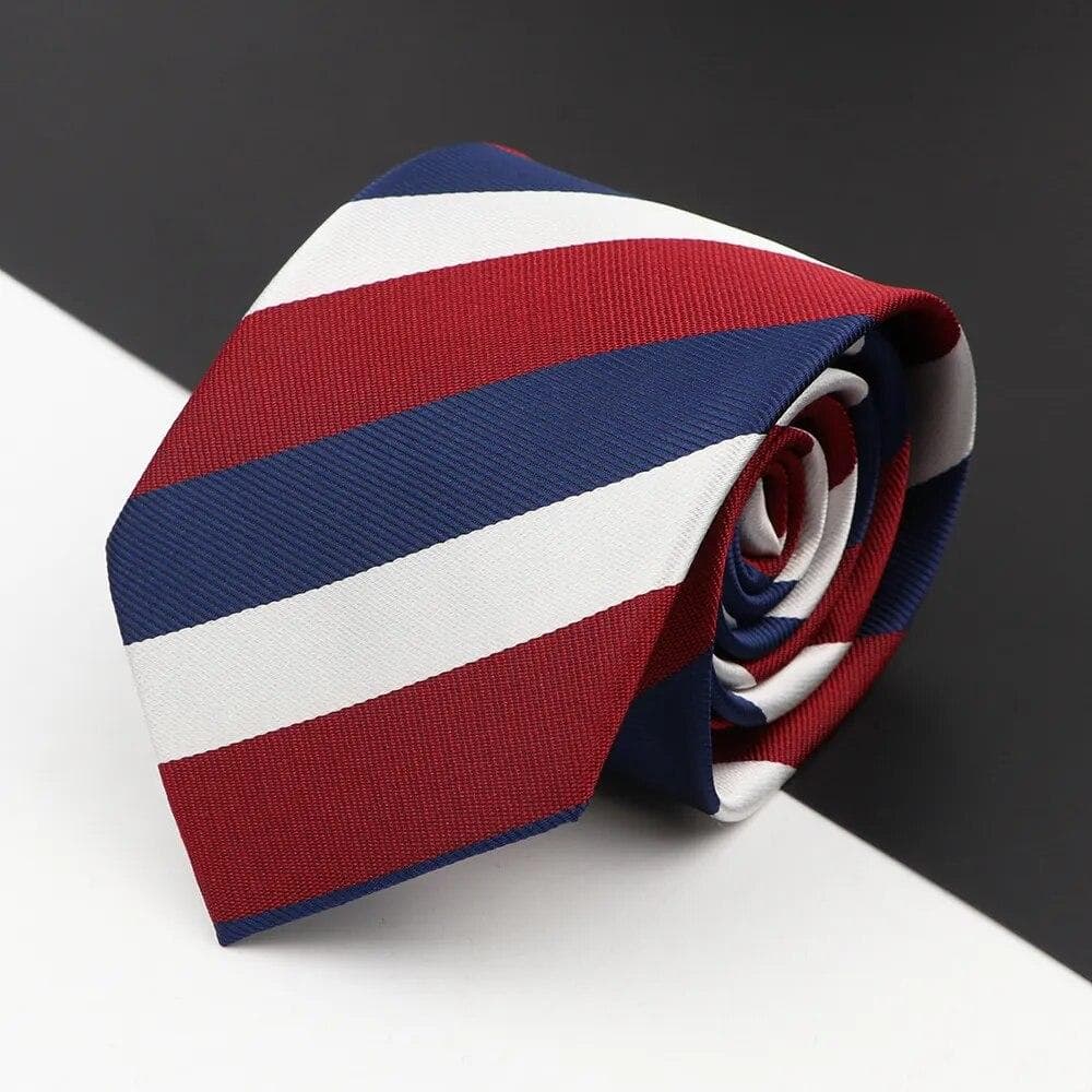 Men's Tie, Luxury, 8cm, Striped Paisley Plaid, Jacquard Necktie, For Business Wedding,