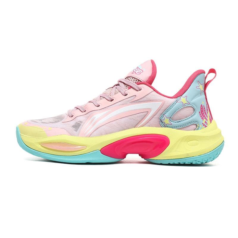 Men's Basketball Shoes Breathable Cushioning Non-Slip Wearable Runing Shoes Gym Training Athletic Basketball Sneakers for Women 40