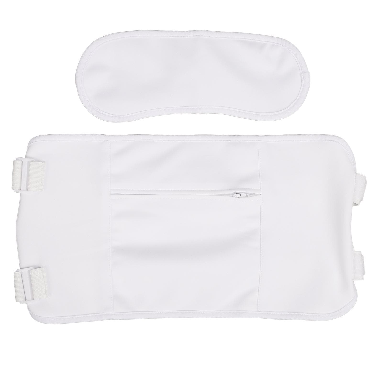 Castor Oil Pack Set White Reusable Washable Castor Oil Compress Wrap Set for Inflammation