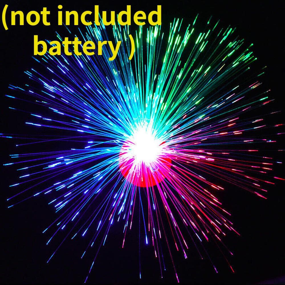 1PC Colored LED Fiber Optic Light Night Lamp Holiday Wedding Decoration Stars Shine In The Dark Kids Toys Nighting Lamps multicolour