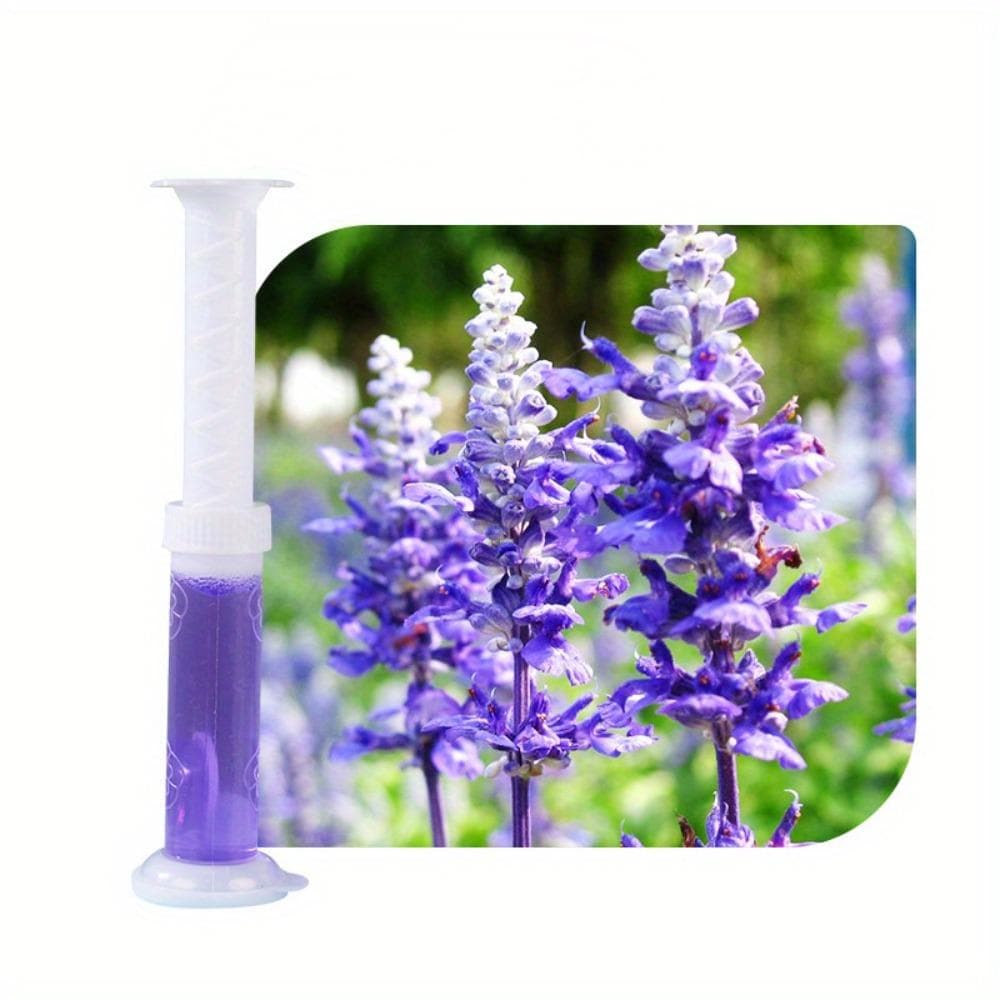 Toilet Cleaning Gel Air Freshener Aroma Flower Bathroom Fragrance Deodorizer lavender