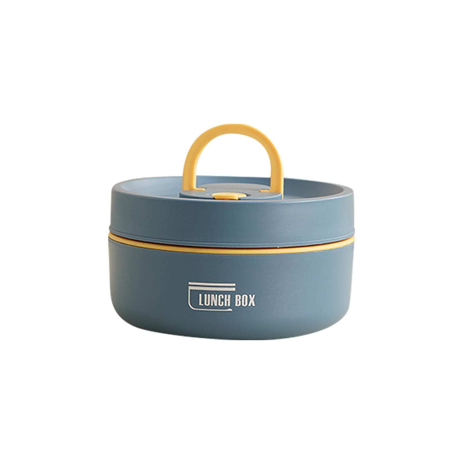 Thermal Lunch Box Bento Box Portable Insulated Lunch Container Stackable Leakproof Stainless Steel Food Container One Size