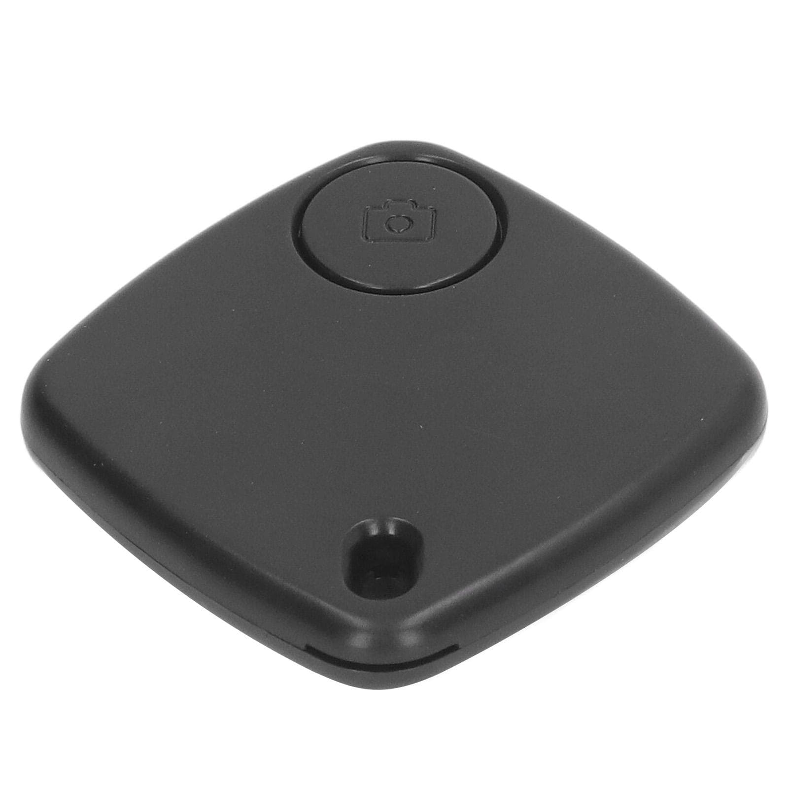 Black Smart Portable Keys Finder Anti Loss IP67 Waterproof Item Locator Bluetooth Tracking Device