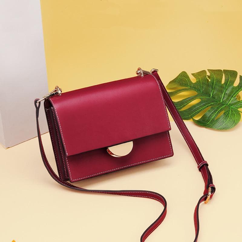 Bags for Women In Spring and Summer, Fashionable and Versatile One-shoulder Cross-slide Bag, Women's Leather Bag