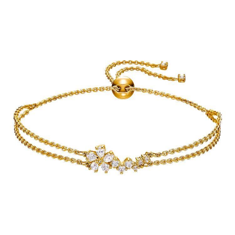 Swarovski Botanical Bracelet Women bracelets Gold 5535790 Box (Random Color)