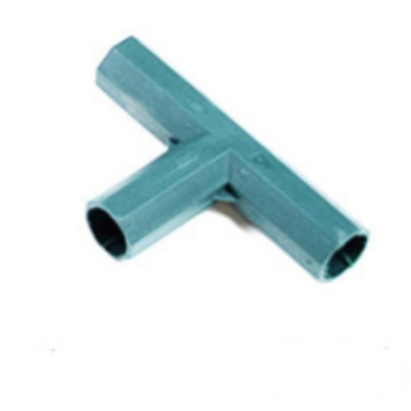 2pcs 11mm/16mm 3-way 4-way 5-way Gardening Plant Stakes Plastic Edging Corner Connection Accessories Greenhouse Plant Frame Connectors 11mm T 3ways