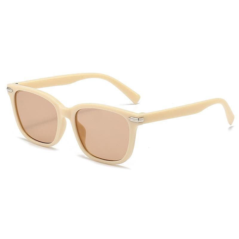 Fashion Vintage Square Sunglasses for Women Men Punk Rectangle PC Frame Sun Glasses Eyewear Unisex Trendy Goggles MULTI